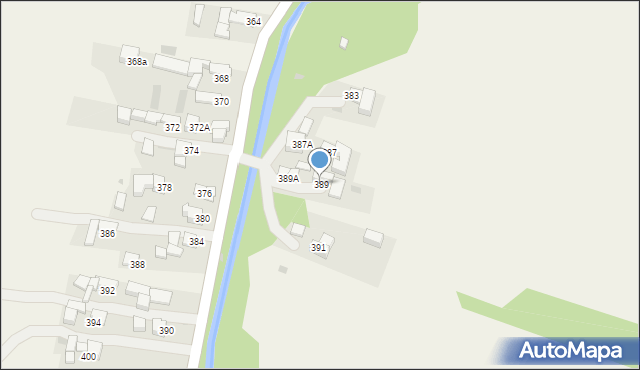 Gronków, Gronków, 389, mapa Gronków