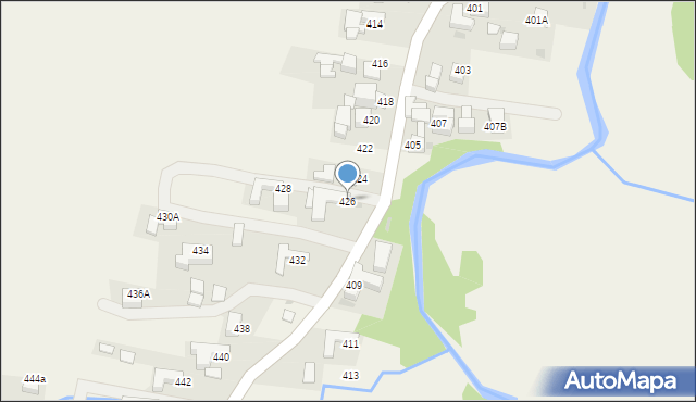 Gronków, Gronków, 426, mapa Gronków