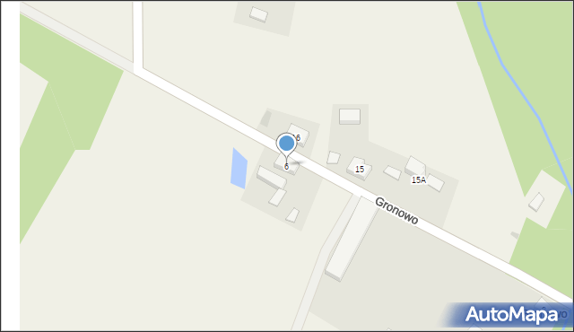 Gronowo, Gronowo, 6, mapa Gronowo