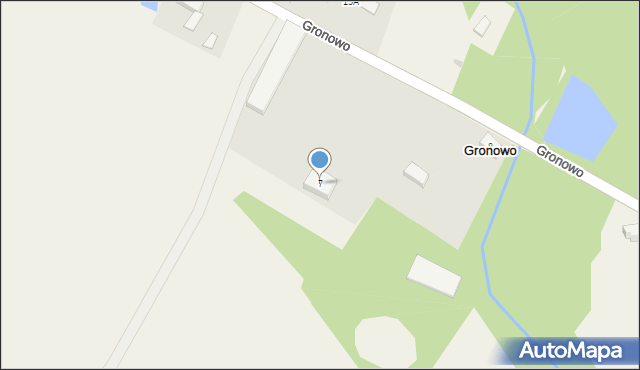 Gronowo, Gronowo, 7, mapa Gronowo
