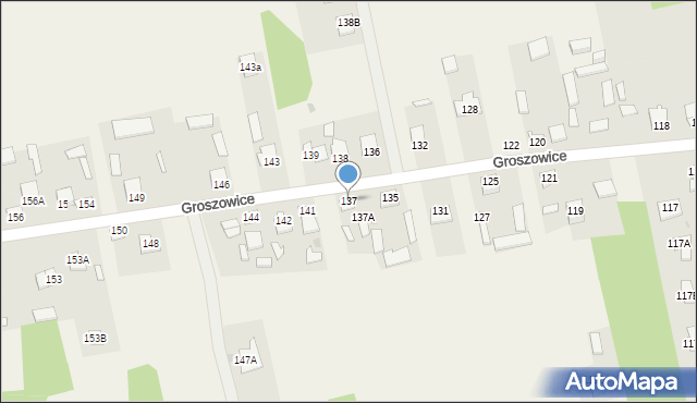 Groszowice, Groszowice, 137, mapa Groszowice