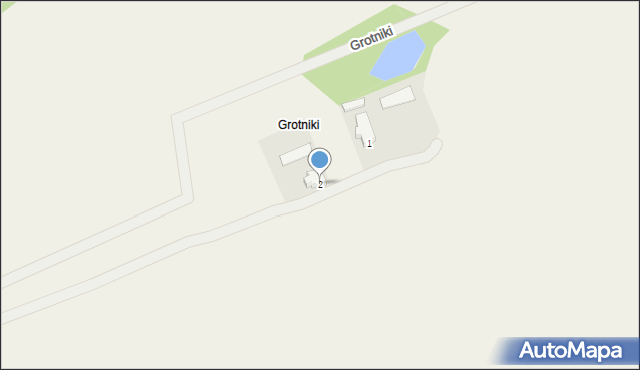 Grotniki, Grotniki, 2, mapa Grotniki