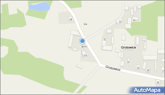 Grotowice, Grotowice, 37, mapa Grotowice