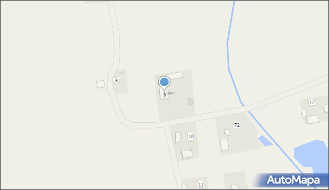 Grubno, Grubno, 9, mapa Grubno