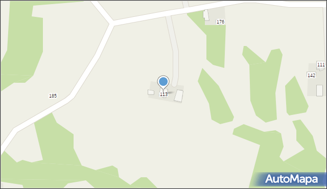 Grudna Dolna, Grudna Dolna, 113, mapa Grudna Dolna