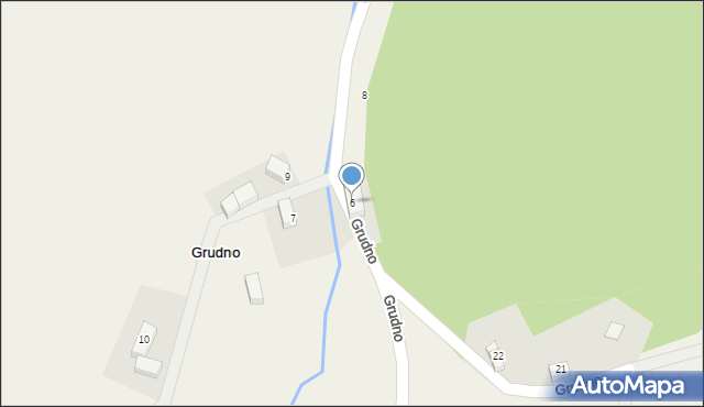 Grudno, Grudno, 6, mapa Grudno