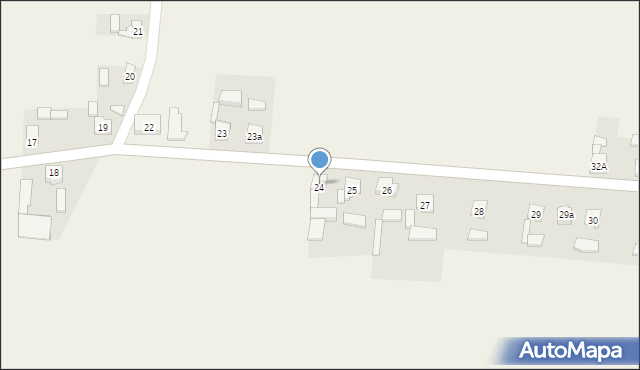 Grudzielec, Grudzielec, 24, mapa Grudzielec