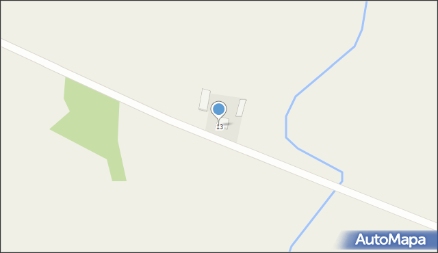 Grudziewszczyzna, Grudziewszczyzna, 13, mapa Grudziewszczyzna