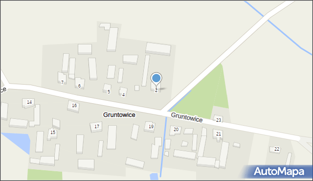 Gruntowice, Gruntowice, 2, mapa Gruntowice