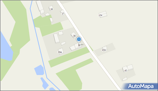 Gruszczyce, Gruszczyce, 39, mapa Gruszczyce