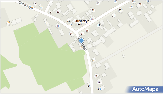 Gruszczyn, Gruszczyn, 16, mapa Gruszczyn