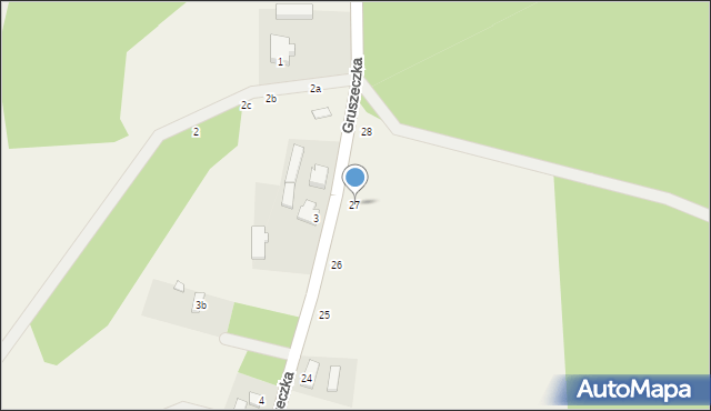 Gruszeczka, Gruszeczka, 27, mapa Gruszeczka