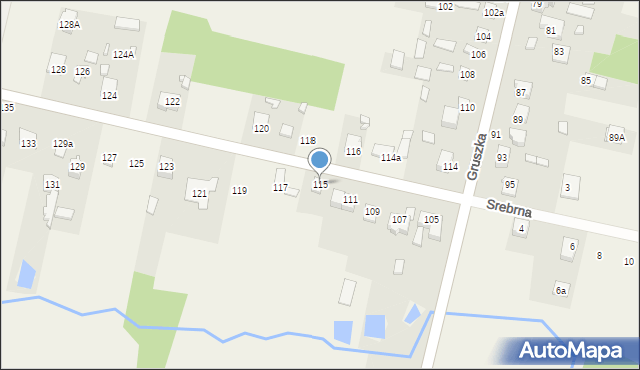 Gruszka, Gruszka, 115, mapa Gruszka
