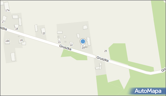 Gruszka, Gruszka, 23, mapa Gruszka