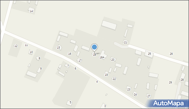 Gruszka Duża, Gruszka Duża, 18, mapa Gruszka Duża