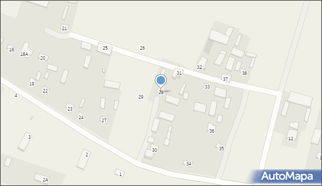 Gruszka Duża, Gruszka Duża, 28, mapa Gruszka Duża