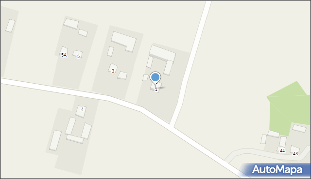 Gruszka Duża-Kolonia, Gruszka Duża-Kolonia, 1, mapa Gruszka Duża-Kolonia