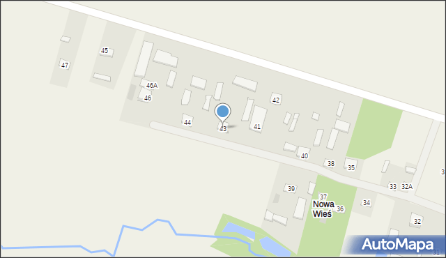 Gruszka Mała Druga, Gruszka Mała Druga, 43, mapa Gruszka Mała Druga