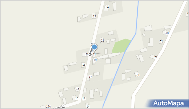 Gruszki, Gruszki, 21, mapa Gruszki