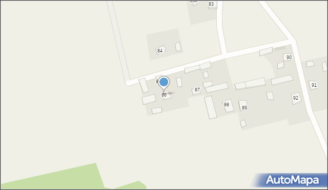 Gruszki, Gruszki, 86, mapa Gruszki