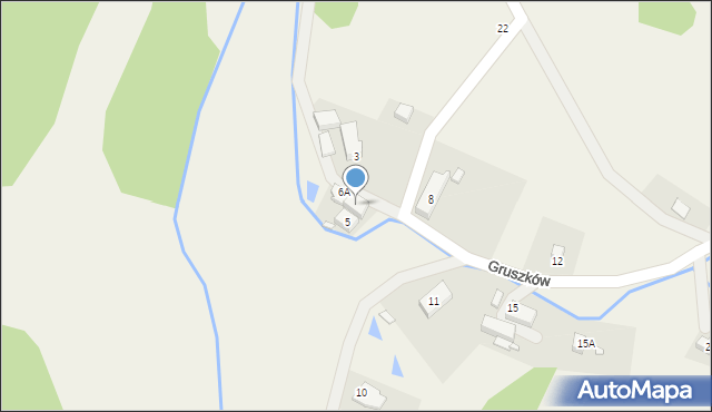 Gruszków, Gruszków, 9, mapa Gruszków