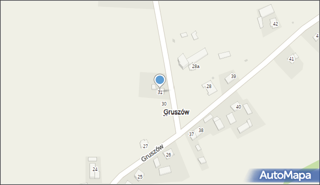 Gruszów, Gruszów, 31, mapa Gruszów