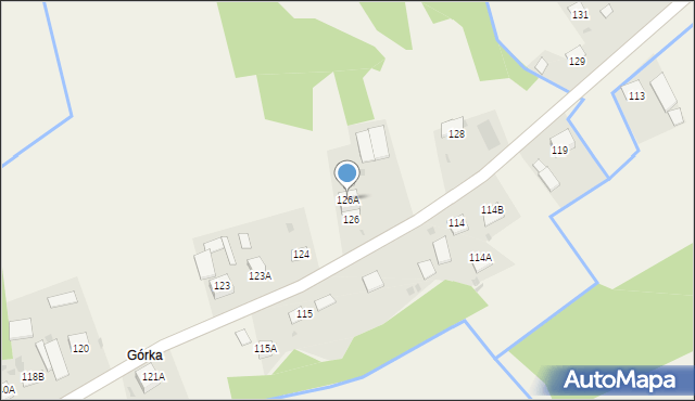 Gruszów Wielki, Gruszów Wielki, 126A, mapa Gruszów Wielki