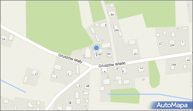 Gruszów Wielki, Gruszów Wielki, 4, mapa Gruszów Wielki