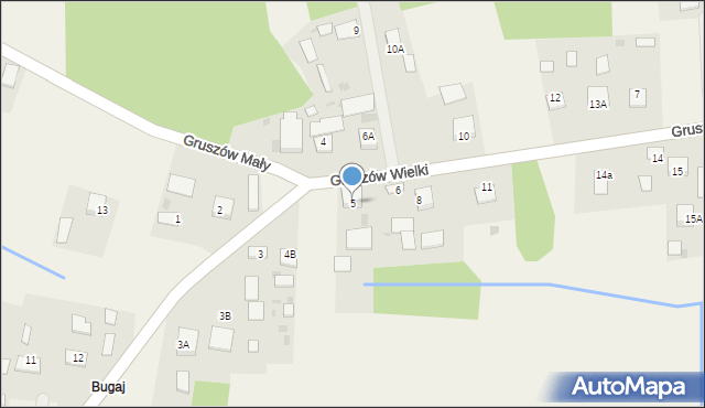 Gruszów Wielki, Gruszów Wielki, 5, mapa Gruszów Wielki