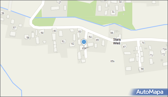 Gruszów Wielki, Gruszów Wielki, 63A, mapa Gruszów Wielki