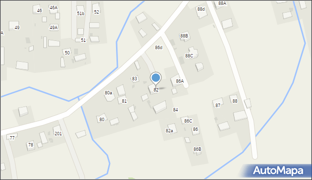 Gruszów Wielki, Gruszów Wielki, 82, mapa Gruszów Wielki