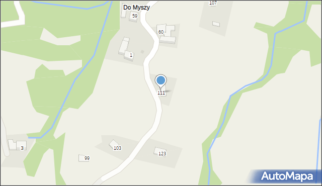 Gruszowiec, Gruszowiec, 111, mapa Gruszowiec