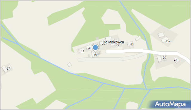 Gruszowiec, Gruszowiec, 89, mapa Gruszowiec