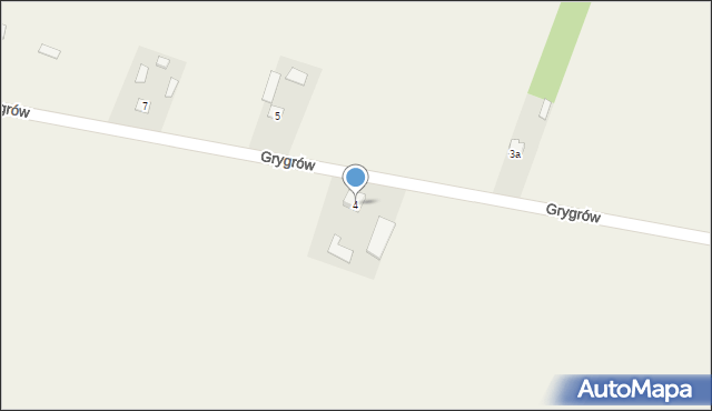 Grygrów, Grygrów, 4, mapa Grygrów