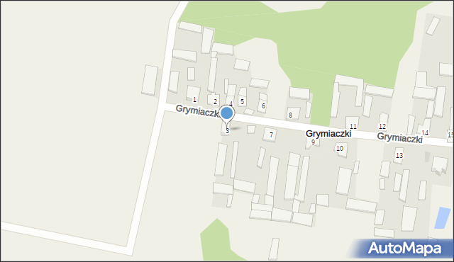 Grymiaczki, Grymiaczki, 3, mapa Grymiaczki