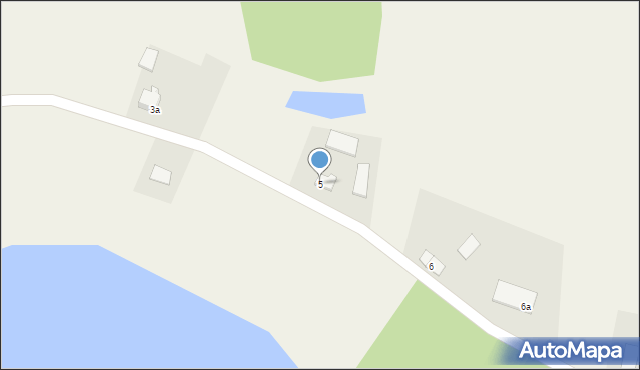 Gryźliny, Gryźliny, 5, mapa Gryźliny