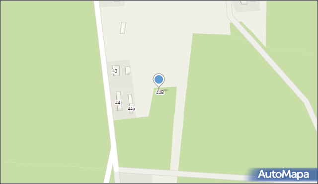 Gryżyna, Gryżyna, 44B, mapa Gryżyna