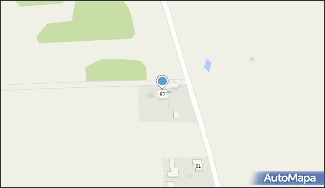 Grzebienie, Grzebienie, 82, mapa Grzebienie
