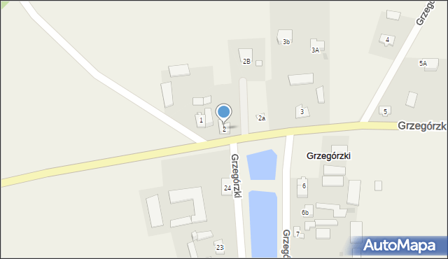 Grzegórzki, Grzegórzki, 2, mapa Grzegórzki