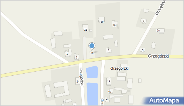 Grzegórzki, Grzegórzki, 2a, mapa Grzegórzki