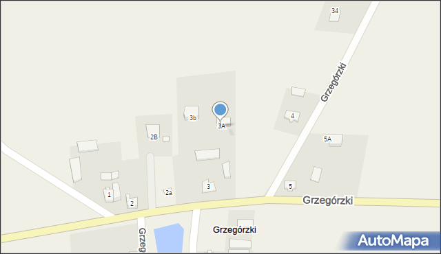 Grzegórzki, Grzegórzki, 3A, mapa Grzegórzki