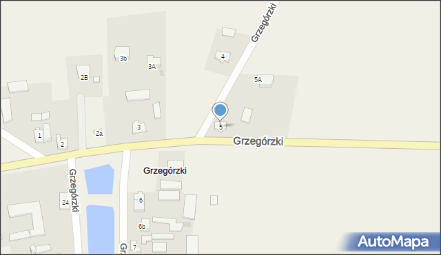 Grzegórzki, Grzegórzki, 5, mapa Grzegórzki