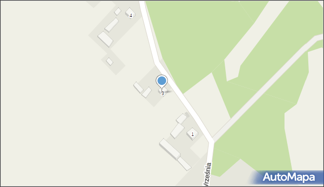 Grzybów, Grzybów, 3, mapa Grzybów