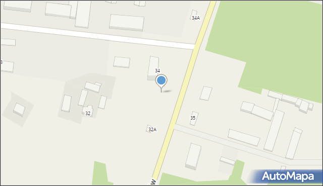 Grzybów, Grzybów, 87, mapa Grzybów