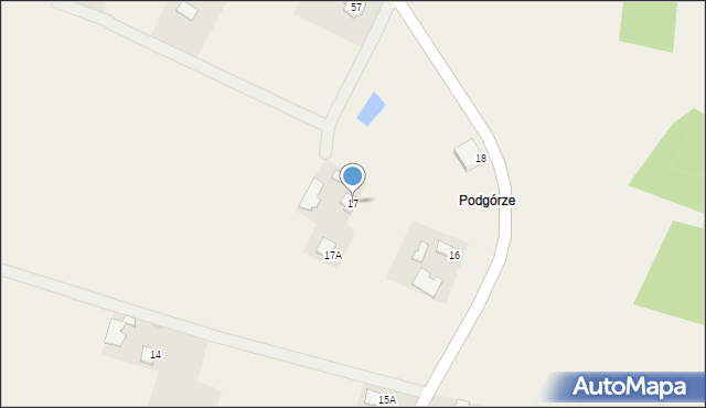 Grzybów, Grzybów, 17, mapa Grzybów