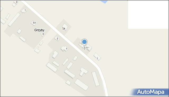 Grzyby-Orzepy, Grzyby-Orzepy, 2, mapa Grzyby-Orzepy