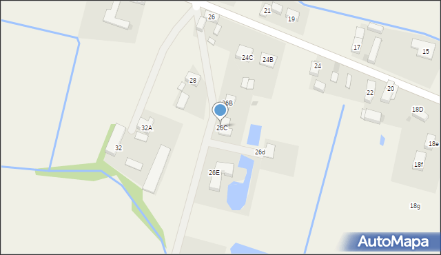 Grzymalin, Grzymalin, 26C, mapa Grzymalin
