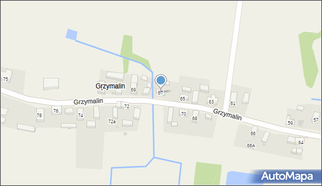 Grzymalin, Grzymalin, 67, mapa Grzymalin