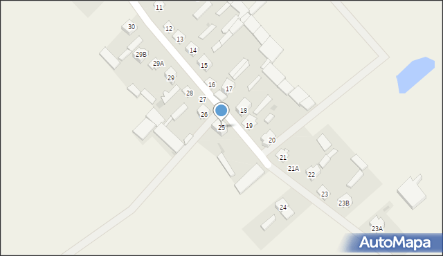 Grzymały Szczepankowskie, Grzymały Szczepankowskie, 25, mapa Grzymały Szczepankowskie