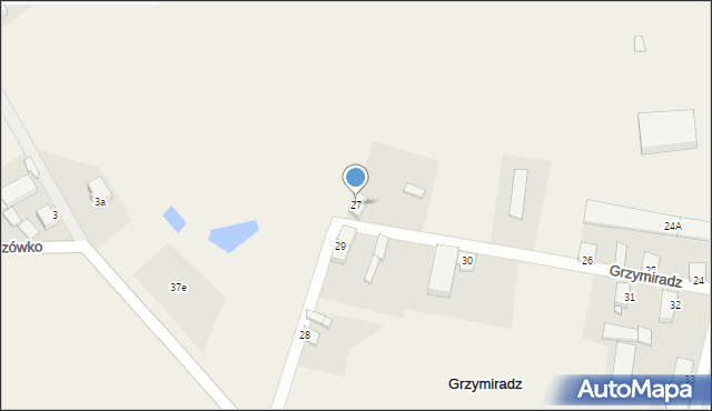 Grzymiradz, Grzymiradz, 27, mapa Grzymiradz